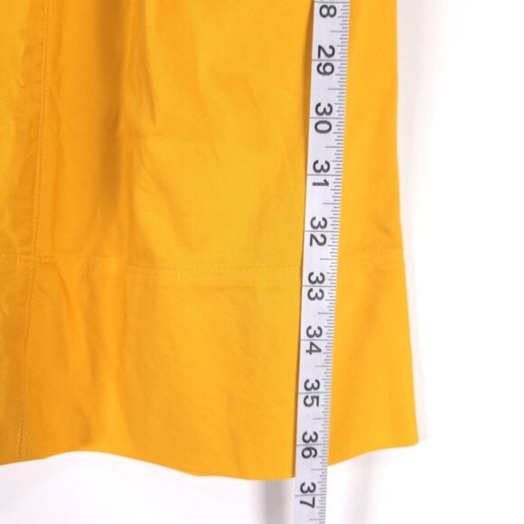 Marc by Marc Jacobs Yellow Sheath Mini Tank Sundress Dress Pockets Size 6 - Picture 7 of 11